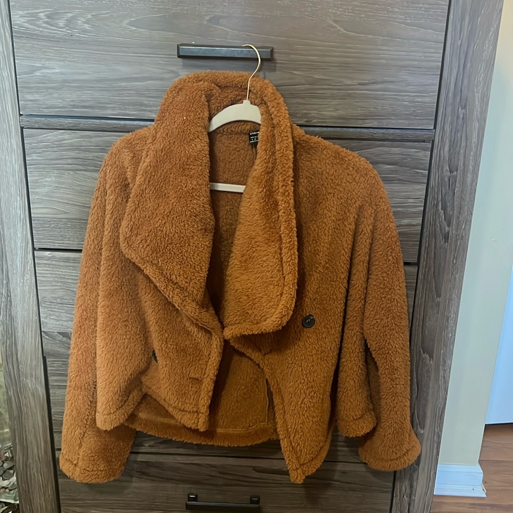 Camel Teddy Coat